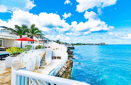 Westward Villas Subdivision House | Caprice 7 Ocean Front Villa private Pool