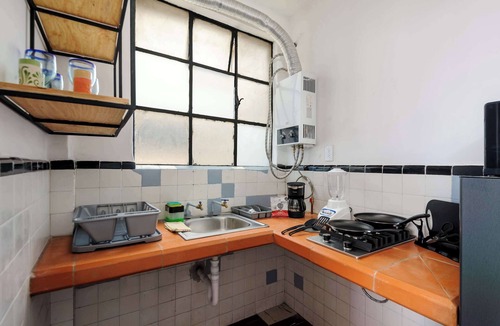 Historic Center Apartment | Edificio Aurora: Views & Vintage Charm