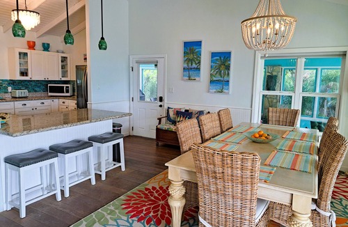 Great Exuma Villa | Stunning Waterfront and Tiki Bar - Paradise Found Villa- HGTV Bahamas Life!